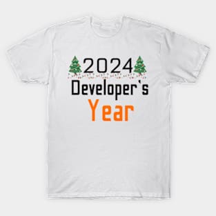 Happy new year developers T-Shirt